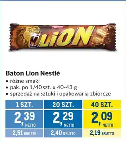 Makro Baton Lion Nestlé oferta