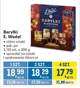 Makro Baryłki E. Wedel oferta