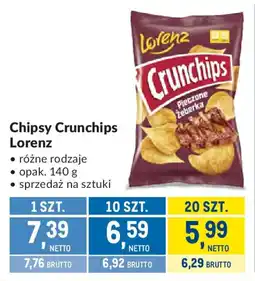 Makro Chipsy Crunchips Lorenz oferta