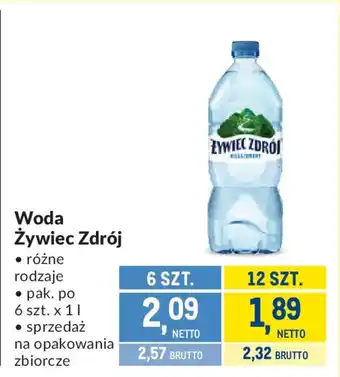 Woda Żywiec Zdrój