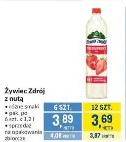 Makro Żywiec Zdrój z nutą oferta