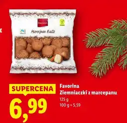 Lidl Ziemniaczki z marcepanu Favorina oferta