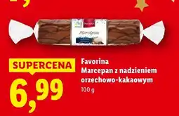 Lidl Marcepan z nadzieniem orzechowo-kakaowym Favorina oferta