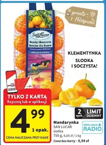 Mandarynka siatka 750 g San Lucar