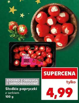 Kaufland Słodkie papryczki z serkiem 100 g Kaufland oferta