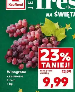 Kaufland Winogrona czerwone luzem Kaufland oferta