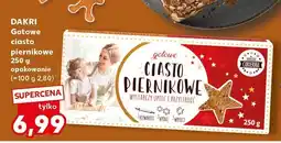 Kaufland Gotowe ciasto piernikowe Dakri oferta