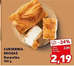 Kaufland Ciasto Karpatka Cukiernia Michał oferta