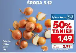 Kaufland Cebula żółta luzem Kaufland oferta
