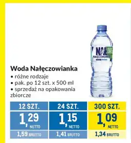 Makro Woda Nałęczowianka oferta