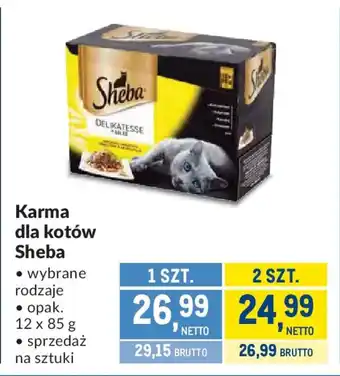 Makro Karma dla kotów Sheba oferta