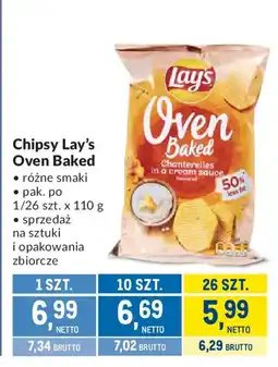 Makro Chipsy Lay's Oven Baked oferta