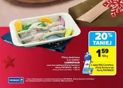 Carrefour Market Filety śledziowe à la matias Carrefour oferta