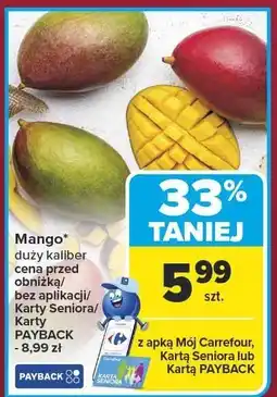 Carrefour Market Mango duży kaliber Carrefour Market oferta