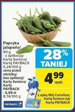Carrefour Market Papryka jalapeño Carrefour Market oferta