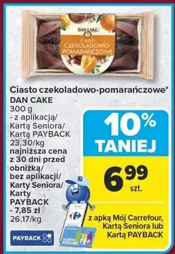 Carrefour Market Ciasto czekoladowo-pomarańczowe Dan Cake oferta