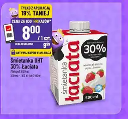 Polomarket Śmietanka UHT 30% Łaciata Mlekpol oferta