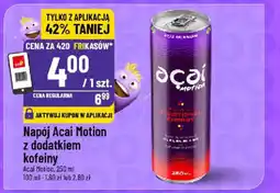 Polomarket Napój Acai Motion z dodatkiem kofeiny oferta