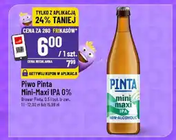 Polomarket Piwo Pinta Mini-Maxi IPA 0% Browar Pinta oferta