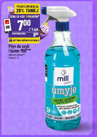 Polomarket Płyn do szyb i luster Mill oferta