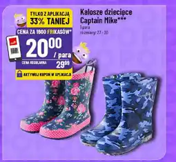 Polomarket Kalosze dziecięce Captain Mike oferta