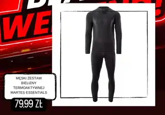 Męski zestaw bielizny termoaktywnej martes essentials