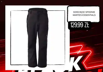 Dziecięce spodnie martes essentials