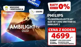 Philips telewizor 650led770