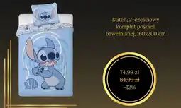 Smyk Stitch, 2-częściowy komplet pościeli bawełnianej oferta