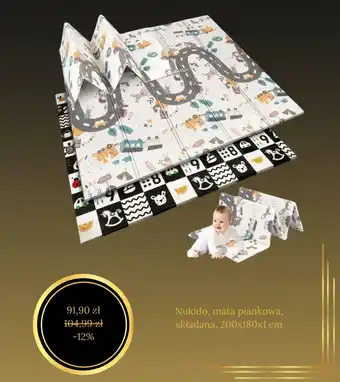 Nukido, mata piankowa, składana