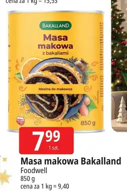 E.Leclerc Masa makowa z bakaliami Bakalland oferta