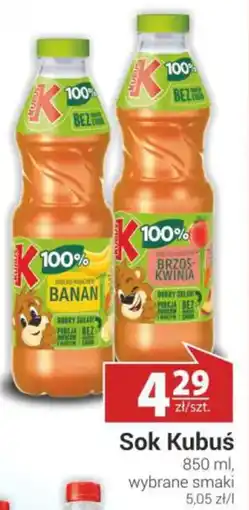 Nasz Sklep Sok Kubuś oferta