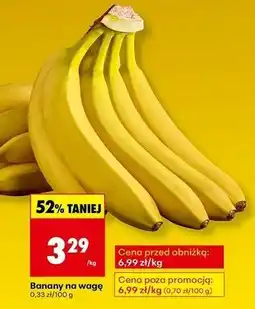 Biedronka Banany oferta