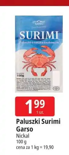 E.Leclerc Paluszki surimi Garso oferta