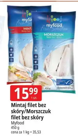 E.Leclerc Morszczuk filet bez skóry Myfood oferta