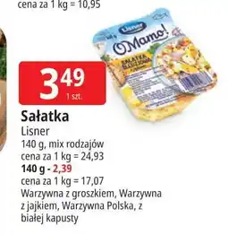 E.Leclerc Sałatka warzywna wegetariańska z białą kapustą Lisner O Mamo! oferta