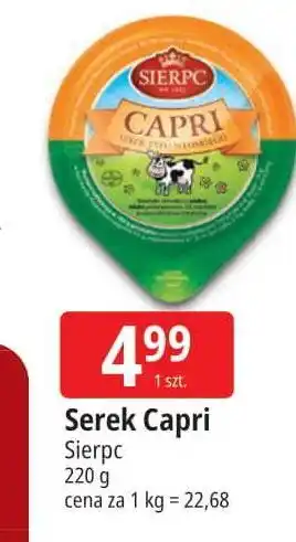 Serek typu włoskiego capri Sierpc