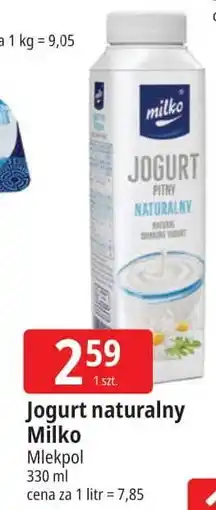 E.Leclerc Jogurt naturalny Milko oferta