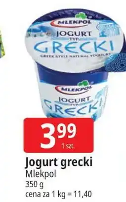 E.Leclerc Jogurt grecki Mlekpol oferta