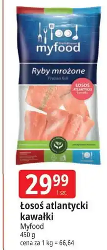 E.Leclerc Łosoś atlantycki kawałki Myfood oferta