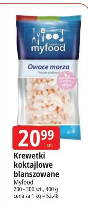 E.Leclerc Krewetka koktajlowa obrana Myfood oferta