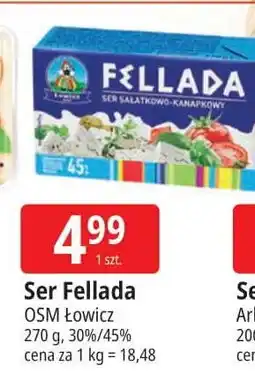 E.Leclerc Ser sałatkowo-kanapkowy 30 % Łowicz 1906 Fellada oferta