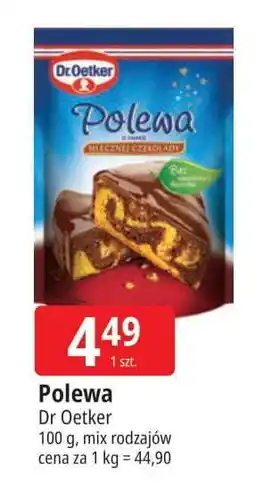 E.Leclerc Polewa mleczna Dr. Oetker oferta