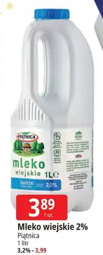 E.Leclerc Mleko wiejskie 3.2% Piątnica oferta