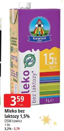 E.Leclerc Mleko bez laktozy 3.2% Łowicz 1906 Łowickie oferta
