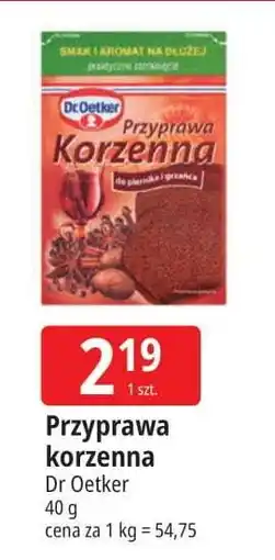 E.Leclerc Przyprawa korzenna Dr. Oetker oferta