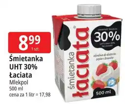 E.Leclerc Śmietanka 30% Łaciata oferta