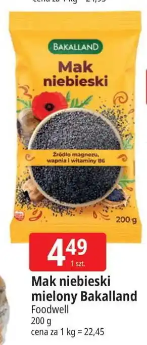 Mak mielony Bakalland