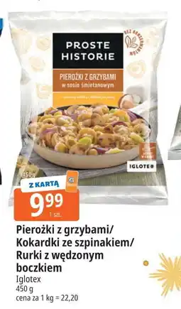 E.Leclerc Rurki w sosie z wędzonym boczkiem Iglotex Proste Historie oferta