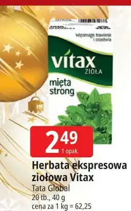 E.Leclerc Herbata mięta strong Vitax Zioła oferta